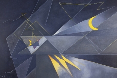 Fay Kravitz Biegun, Exchange: Dedication to Gilad Shalit, oil on canvas, 36” x 44”, $1450